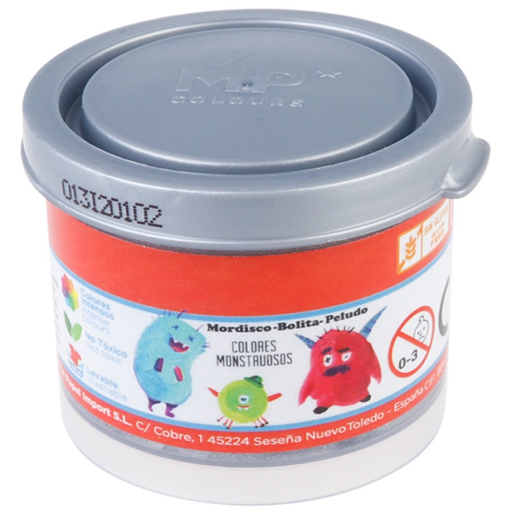 Temperová barva školní 40ml - stříbrná