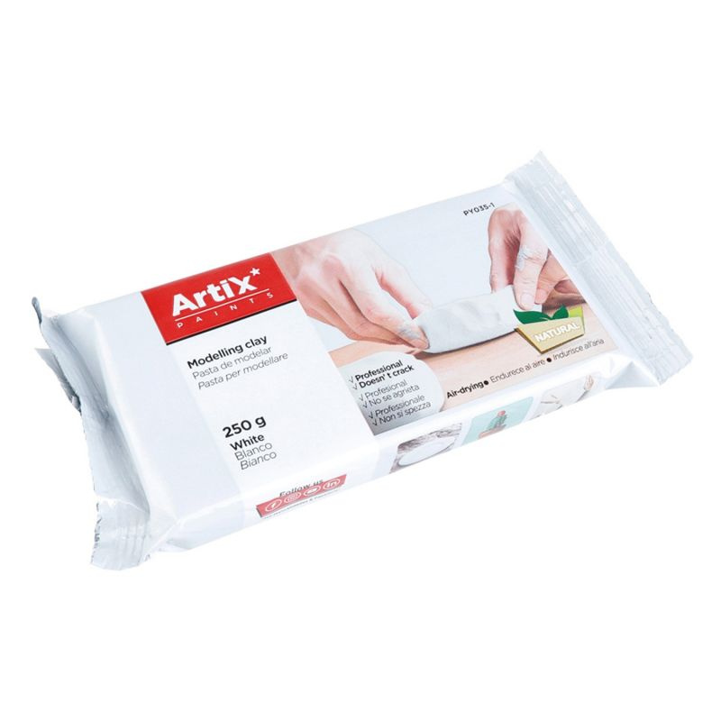 Samotvrdnoucí hmota bílá 250g