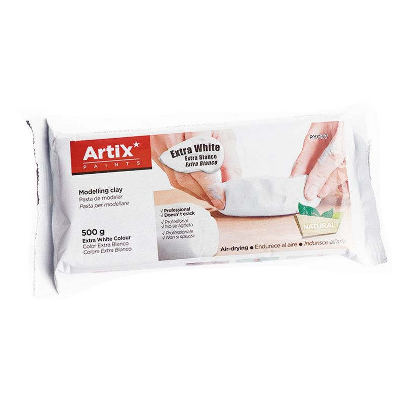 Samotvrdnoucí hmota extra bílá 500g