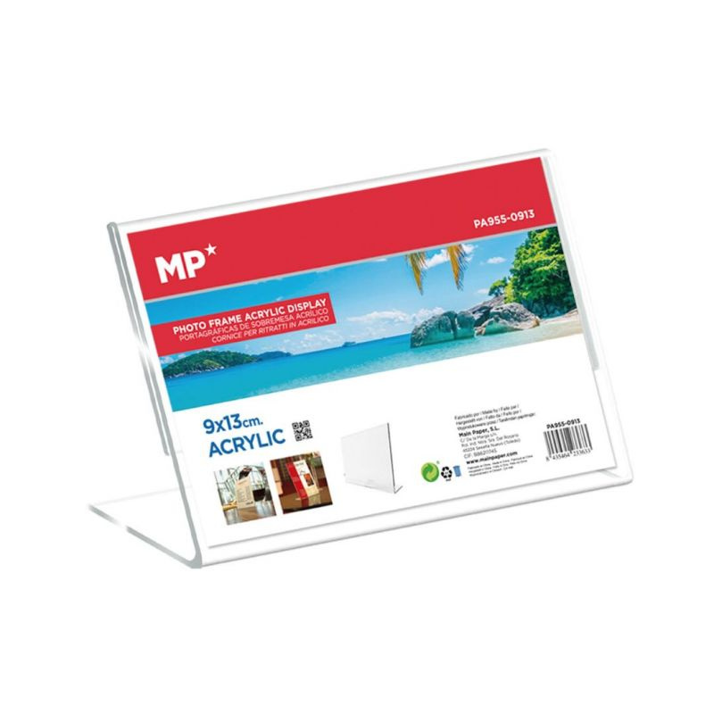 Plastový fotorámeček horizontální 13x9cm