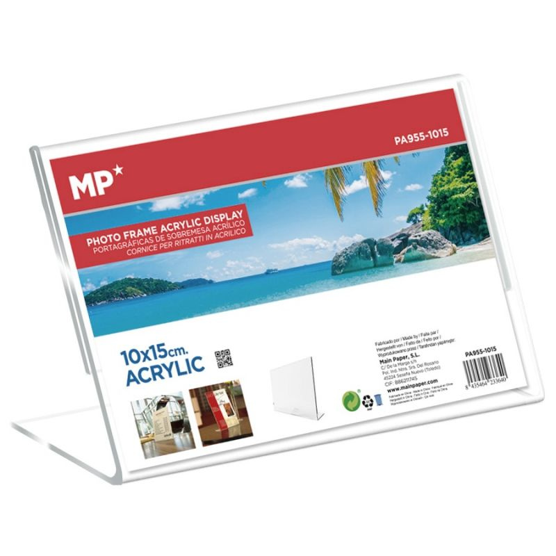 Plastový fotorámeček horizontální 15x10cm