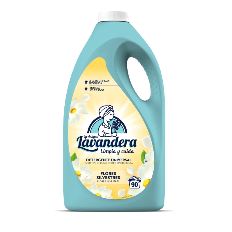 LAVANDERA Prací gel Divoké květy 90 praní 4,5 l