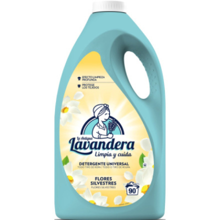 LAVANDERA Prací gel Divoké květy 90 praní 4,5 l