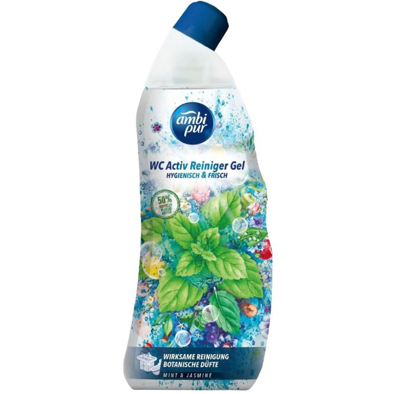 Ambipur WC Active gel máta a jasmín