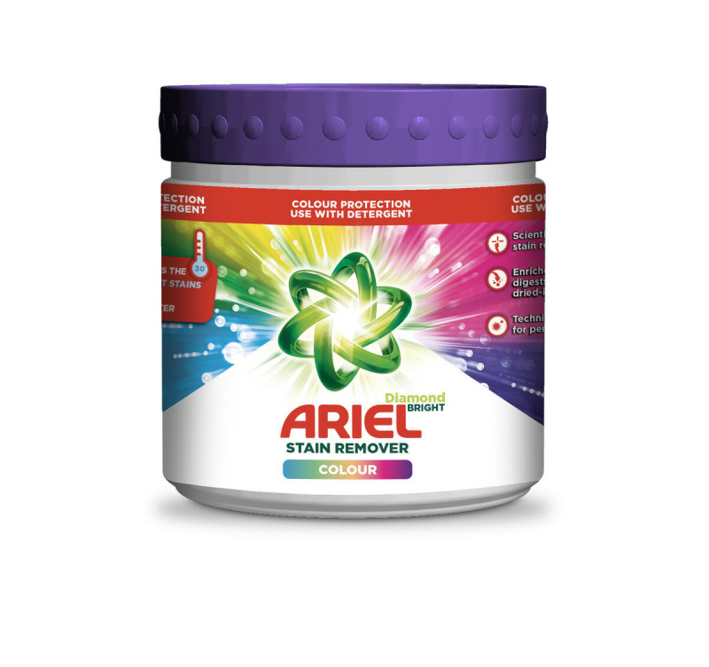 Ariel Odstraňovač skvrn na barevné prádlo prášek 500 g