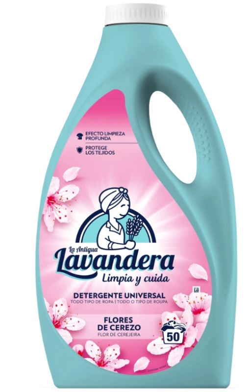 LAVANDERA Prací gel Třešňové květy 50 praní 2,5 l