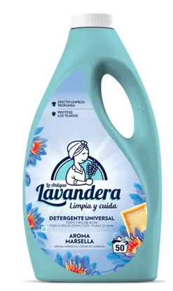 LAVANDERA Prací gel Marseillské mýdlo 50 praní 2,5 l