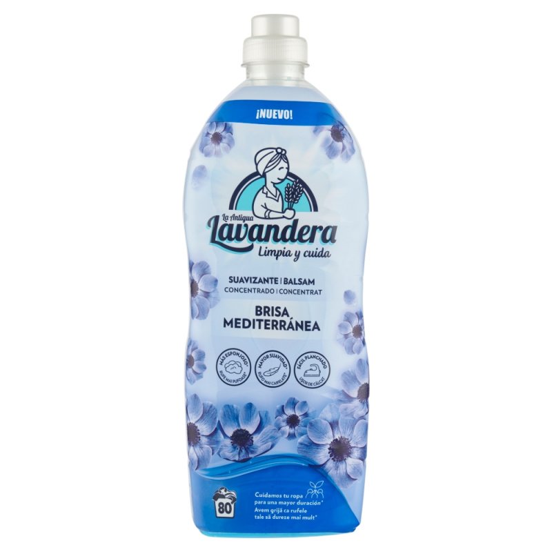 LAVANDERA Aviváž koncentrát Středozemní vánek 80 praní 1,76 l