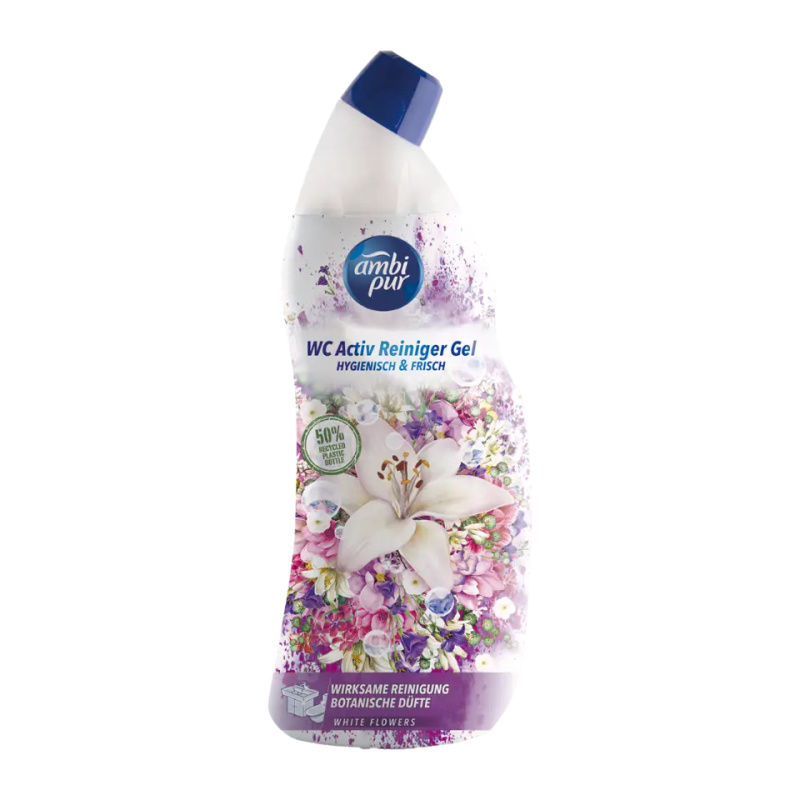 Ambi Pur - WC čistič - Bílé květy, 750 ml