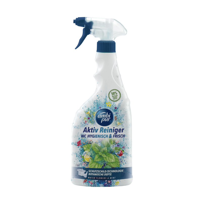 Ambipur WC Active sprej Vodní květy & Máta 750 ml