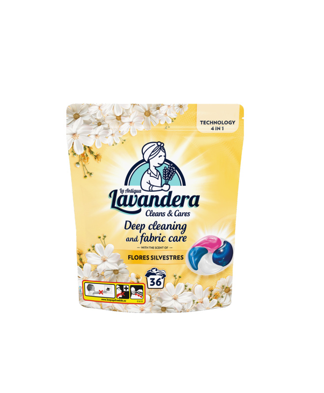 LAVANDERA Prací kapsle Divoké květy 36 ks