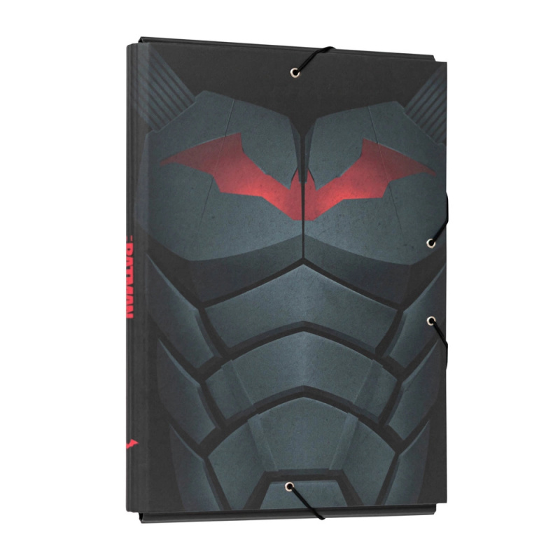 DC Comics Batman sběrná mapa A4 s gumou