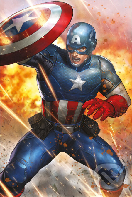 Plakát Marvel - Captain America: Under Fire
