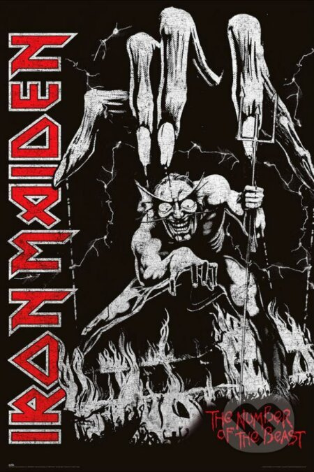 Plagát Iron Maiden: Number Of The Beast
