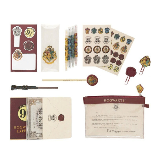 Set 9 produktov papiernictva Harry Potter