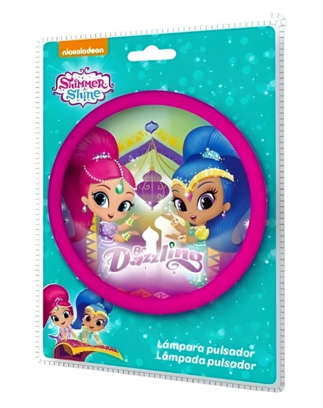 Tlačítková lampička Shimmer and Shine