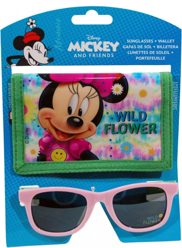 Souprava brýle a peněženka Minnie