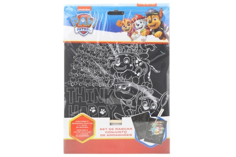 EUROSWAN Paw Patrol škrabací obrázky 2ks A4
