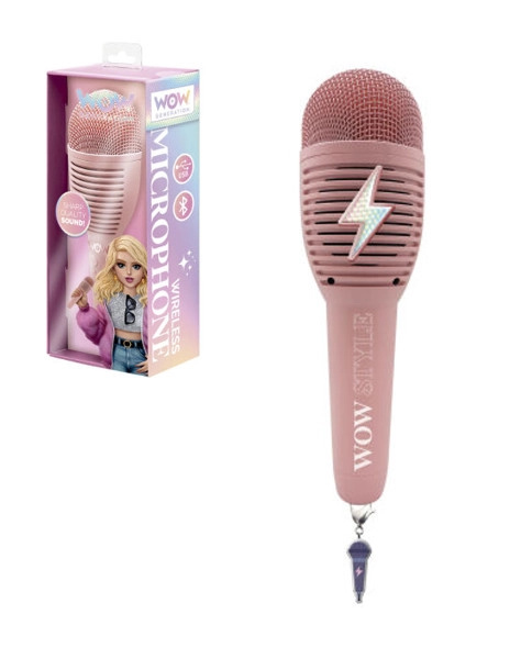 Bezdrátový karaoke mikrofon WOW