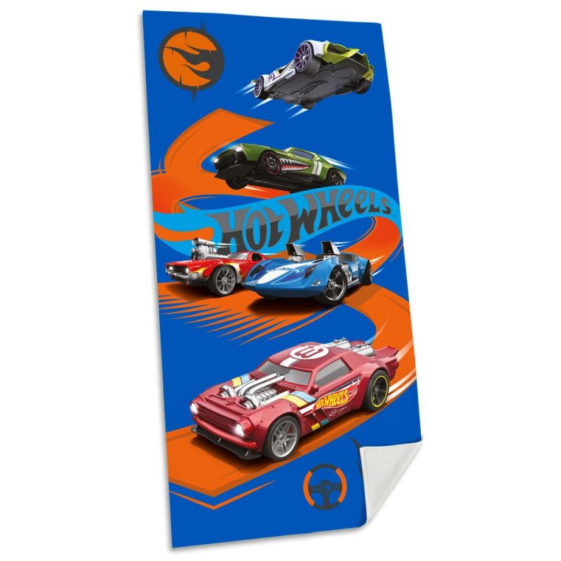 Bavlněný ručník Hot Wheels 70 × 140 cm