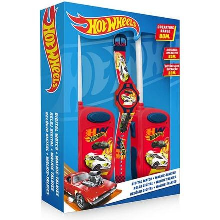 Hot Wheels vysílačka a hodinky