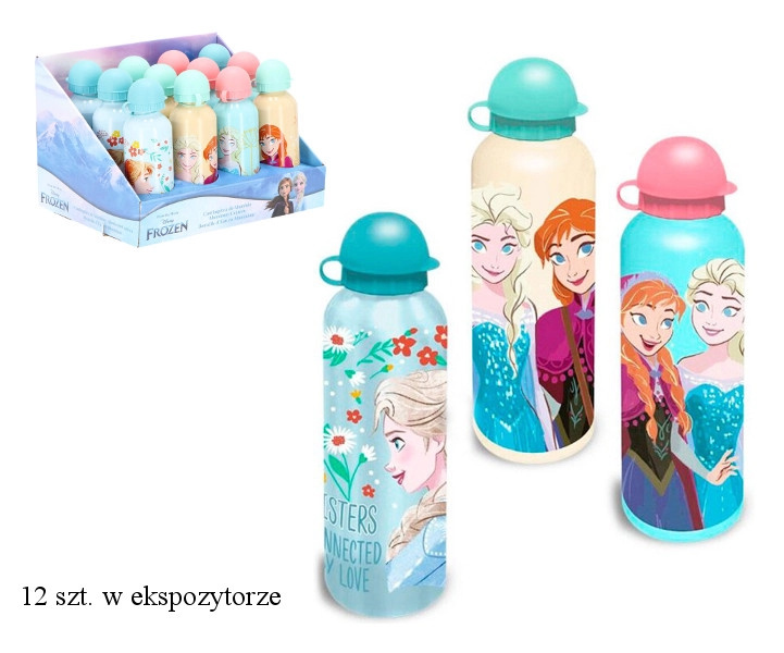 Hliníková láhev na pití 500 ml s pohádkovým potiskem