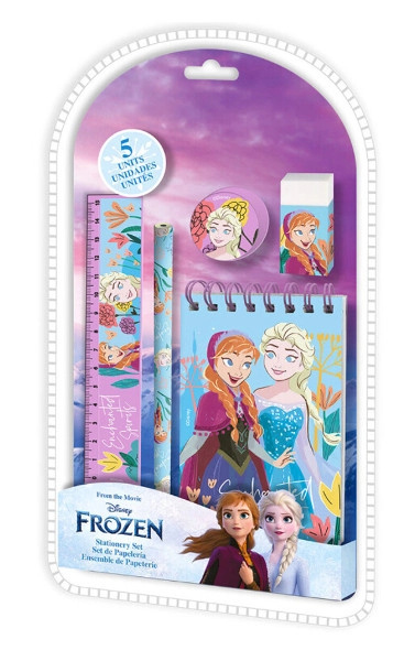 Školní sada psacích potřeb Frozen (Ledové království) 5 ks