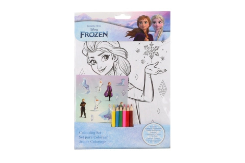 Set omalovánky samolepky Frozen