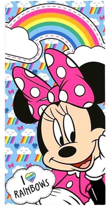 Dětská bavlněná osuška Disney Minnie Mouse 70 × 140 cm - 1 kus