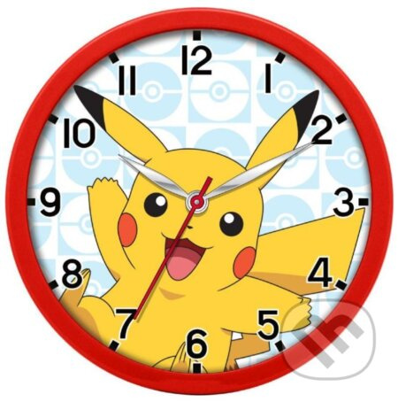 Nástenné hodiny Pokémon: Pikachu