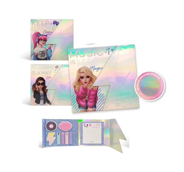 Poznámkový blok se samolepicími lístky WOW Generation