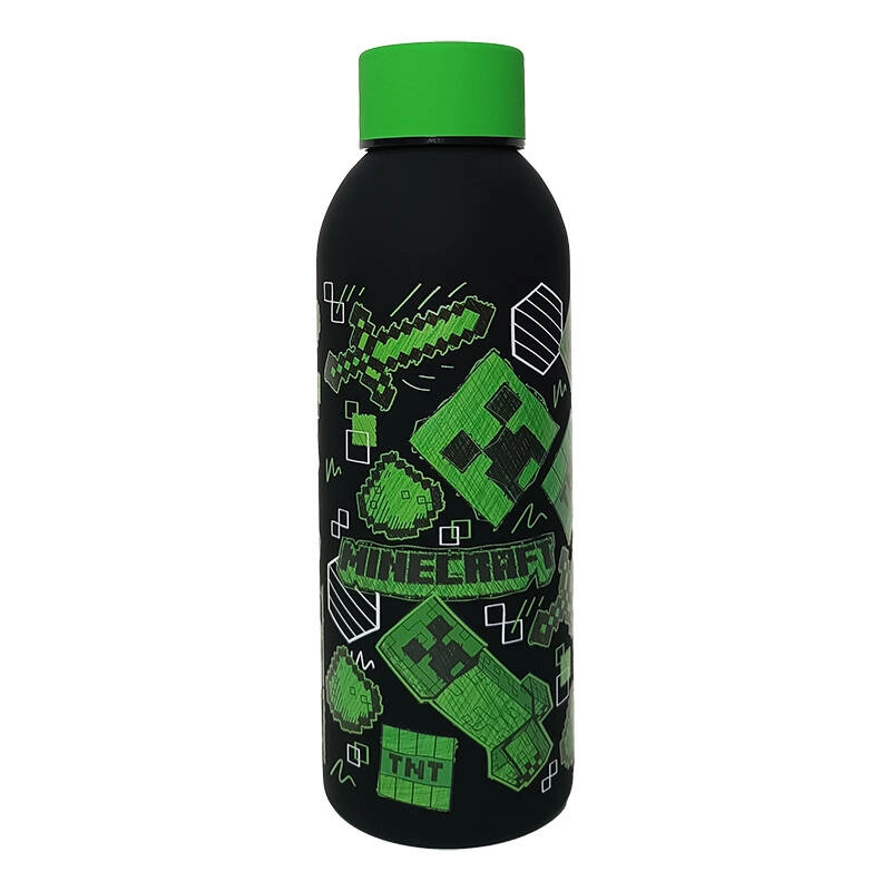 Kids Licensing Minecraft 500 ml černo želený