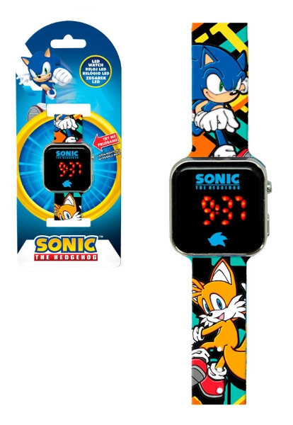 LED hodinky Sonic s kalendářem