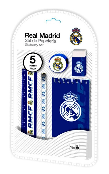 Psací sada Real Madrid – 5dílná