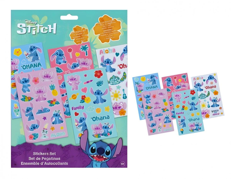 Sada samolepek Lilo a Stitch (100 ks) - 1 kus