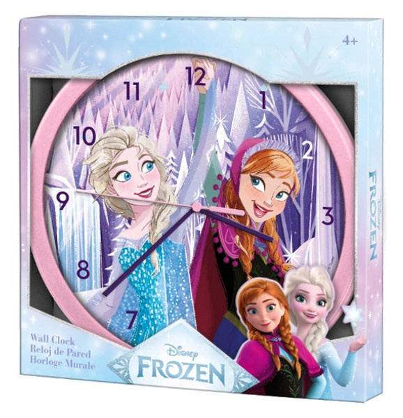 Nástěnné hodiny Frozen 25 cm - 1 kus