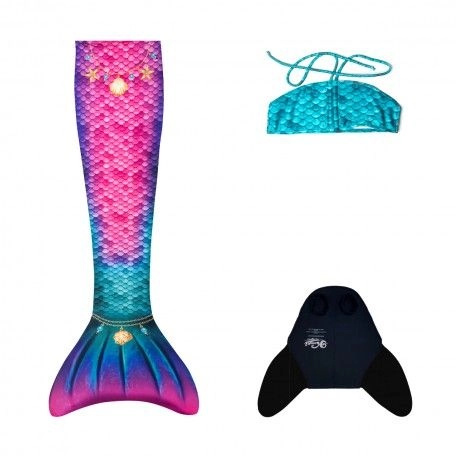 mořské panny Kuaki Mermaids Mořský ocas a monofin ploutev Star