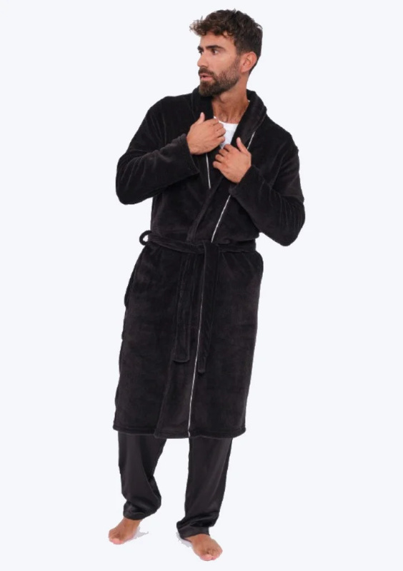 Pánský župan Muydemi 391040 M Černá