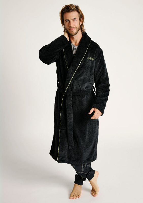 Pánský župan Muydemi 03031022 M Černá