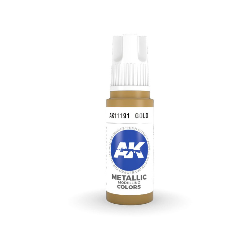 AK Interactive: General Series - Metallic Gold