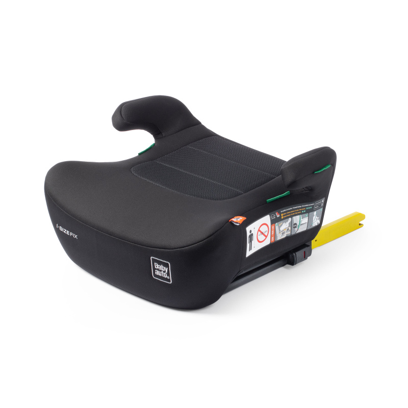 BabyAuto GEKKO iFIX 125-150 Podsedák velký černý