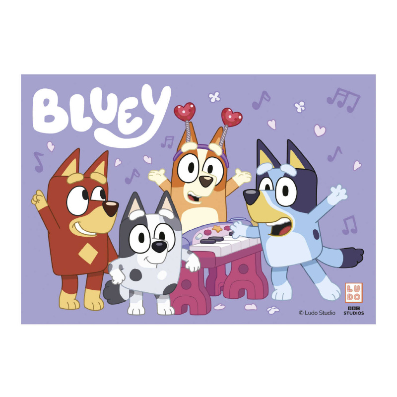 deKora Fondánový obrázek Bluey 15x21cm