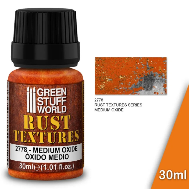 Green Stuff World: Rust Textures - Medium Oxide Rust