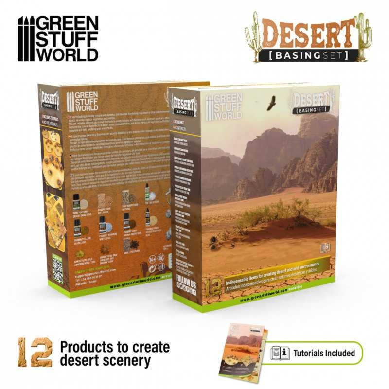 Green Stuff World Basing Sets - Desert