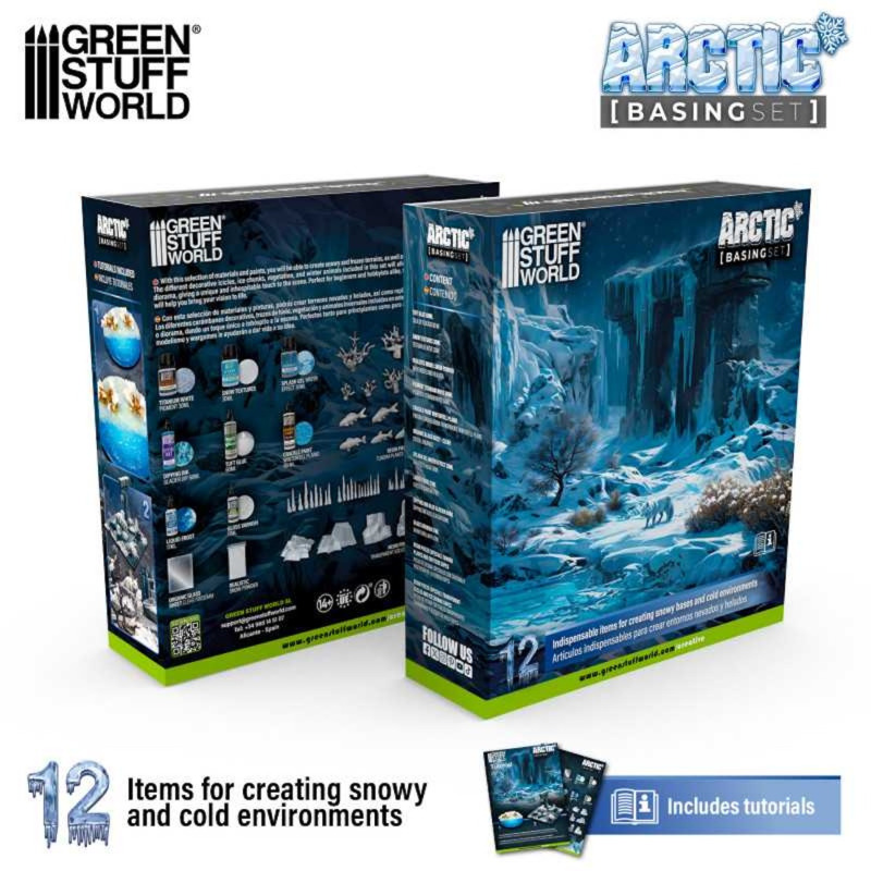 Green Stuff World Basing Sets - Artic