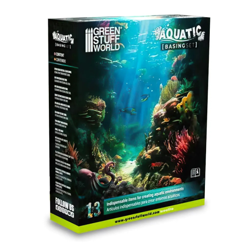 Green Stuff World Basing Sets - Aquatic