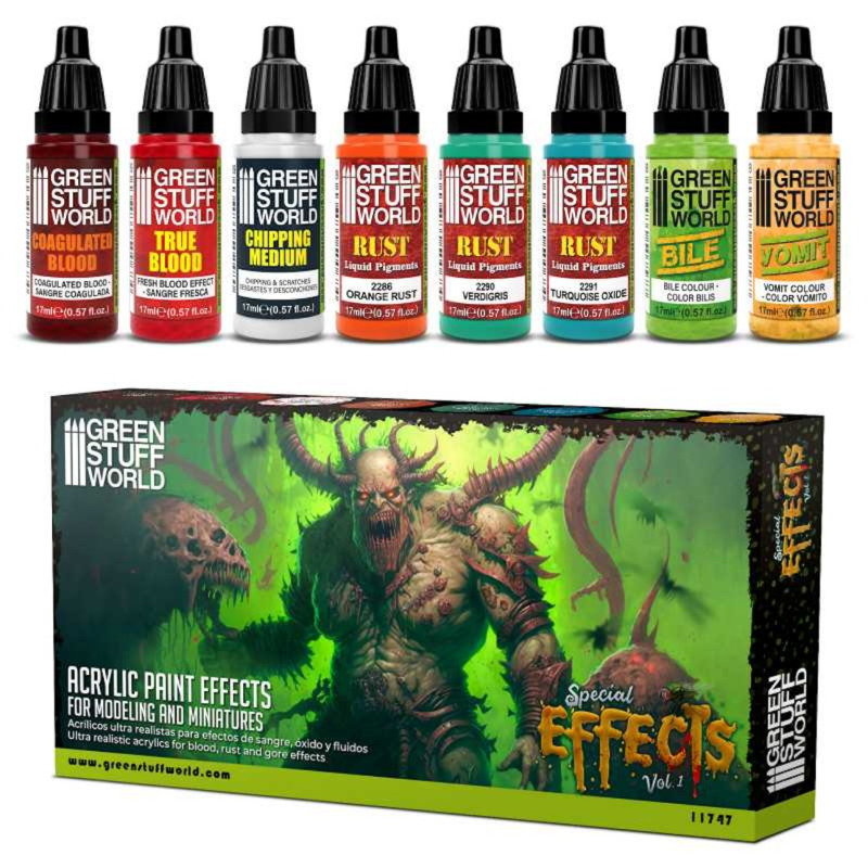 Green Stuff World Paint Set - Special Effects Vol. 1 (Green Stuff World)