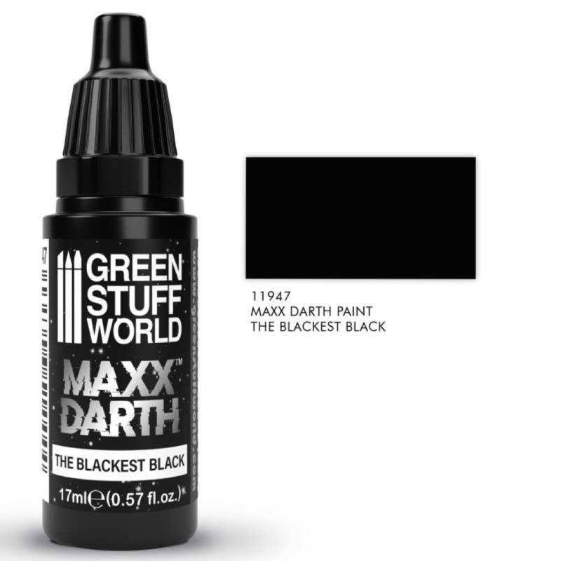 Green Stuff World: Maxx Darth Black Paint