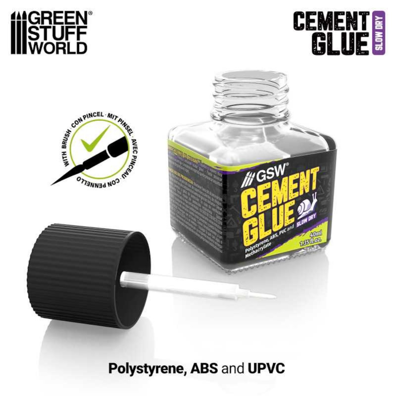 Green Stuff World Slow cement glue for plastics 40ml - lepidlo (Green Stuff World)