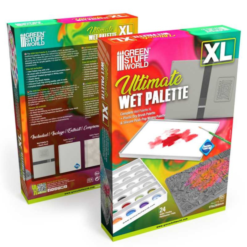 Ultimate Wet Palette XL - mokrá paleta (Green Stuff World)